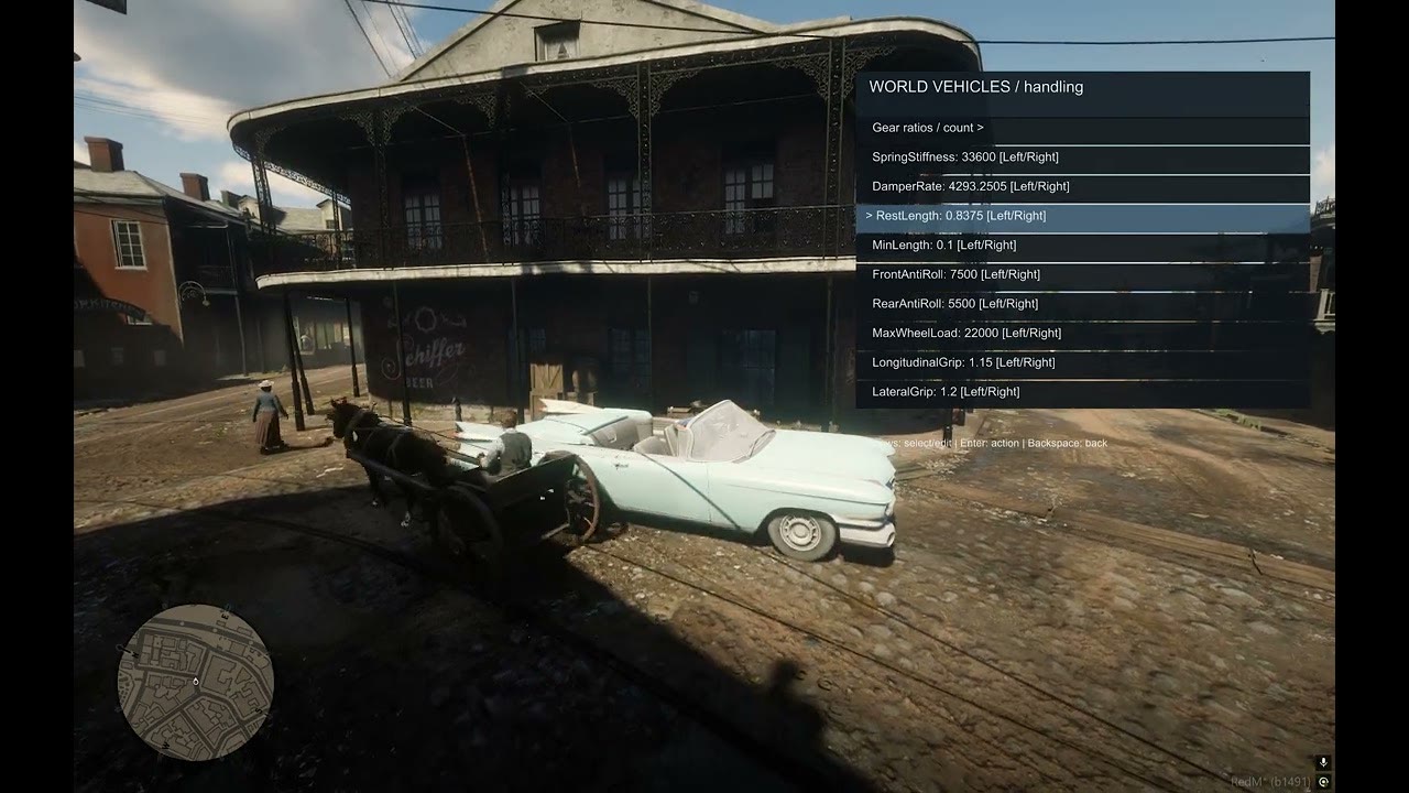 Tuning a car while you sit in it