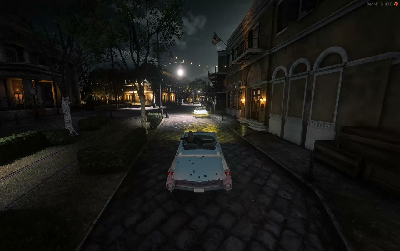 Two cars, two clients, one town